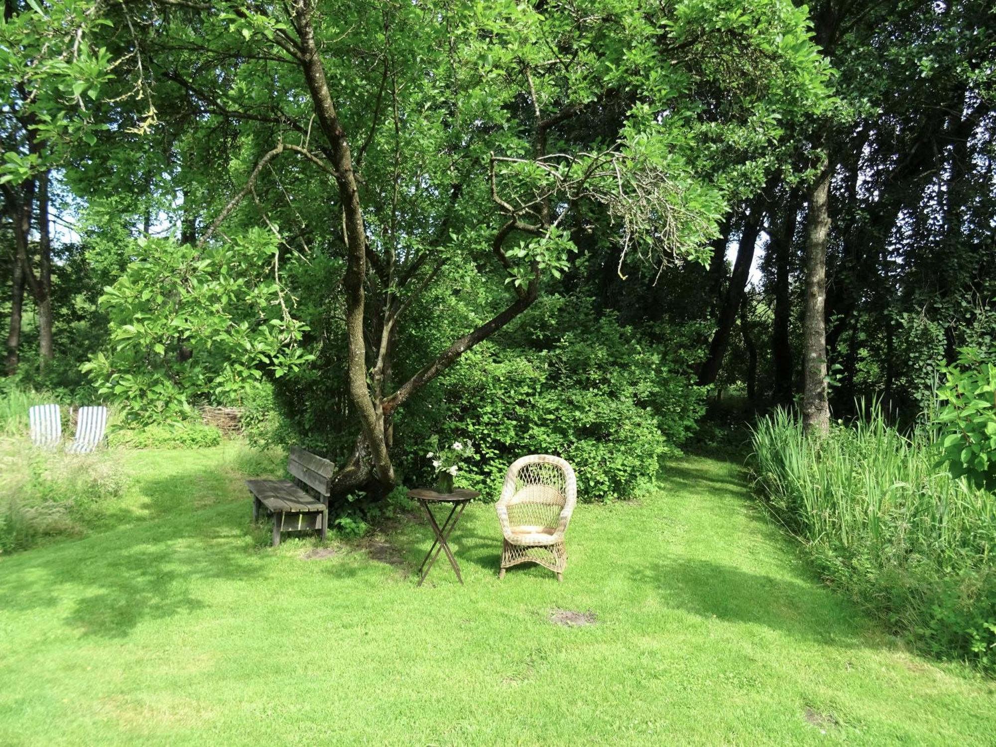 Kleines Reethaus Johannsen - Mit Geschmackvoller Einrichtung Und Tollem Garten Silberstedt Exterior foto